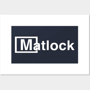 Matlock logo Posters and Art